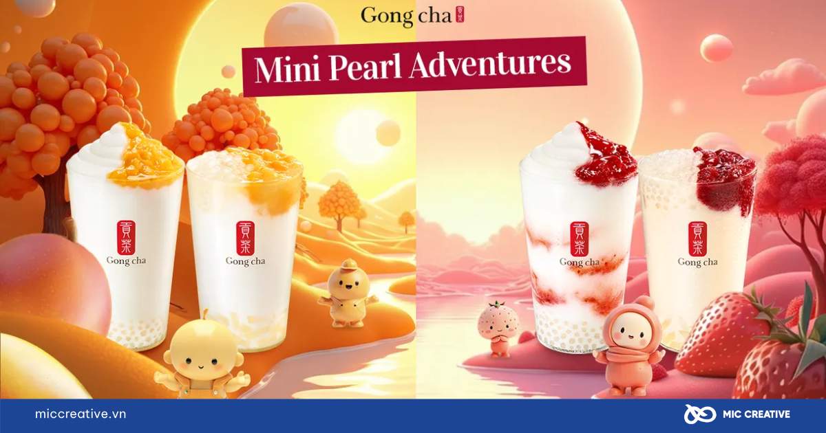 Gong Cha ra mắt chiến dịch Mini Pearl Adventure