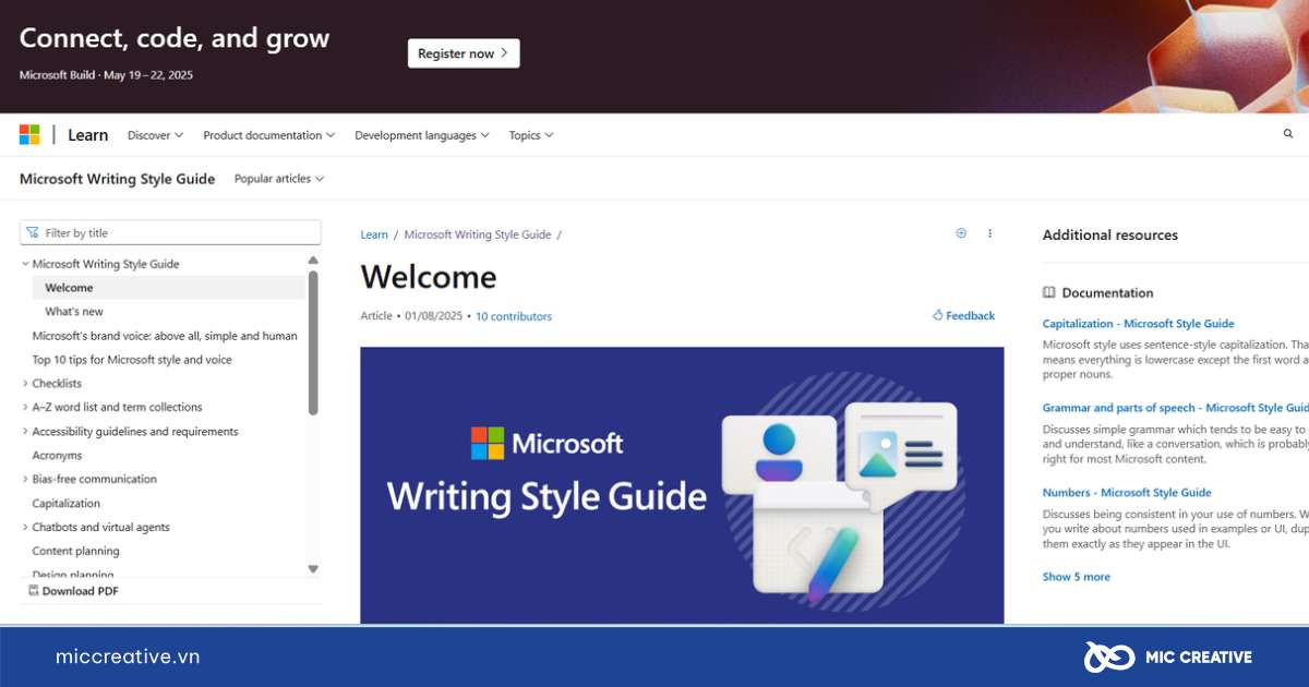 content guidelines