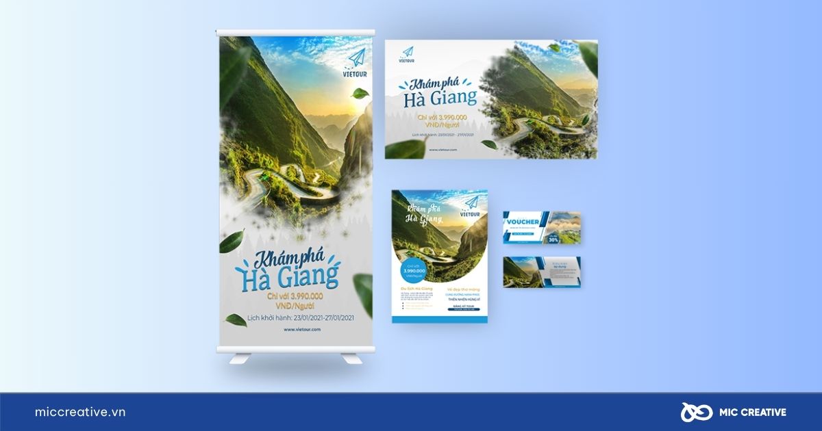 Mẫu quảng cáo banner offline
