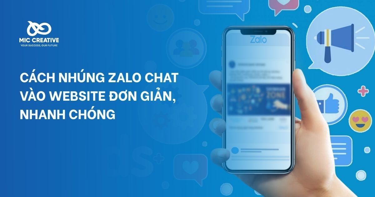 Cách nhúng Zalo chat vào website đơn giản trong vài phút