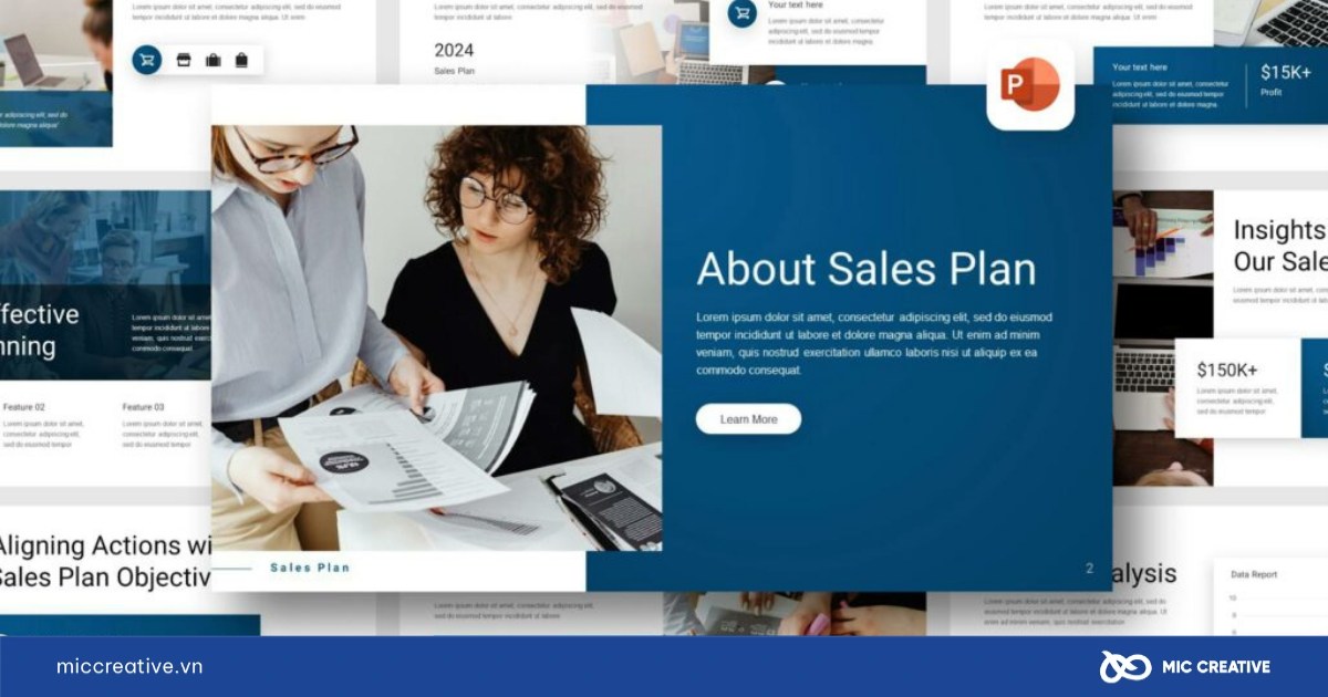 Sales kit dạng trình chiếu (PowerPoint, PDF)