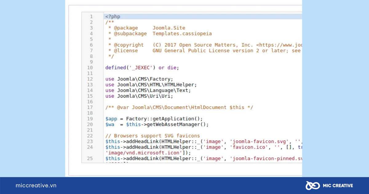 Source code
