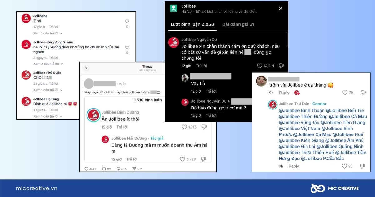 Tài khoản giả mạo và content cợt nhả