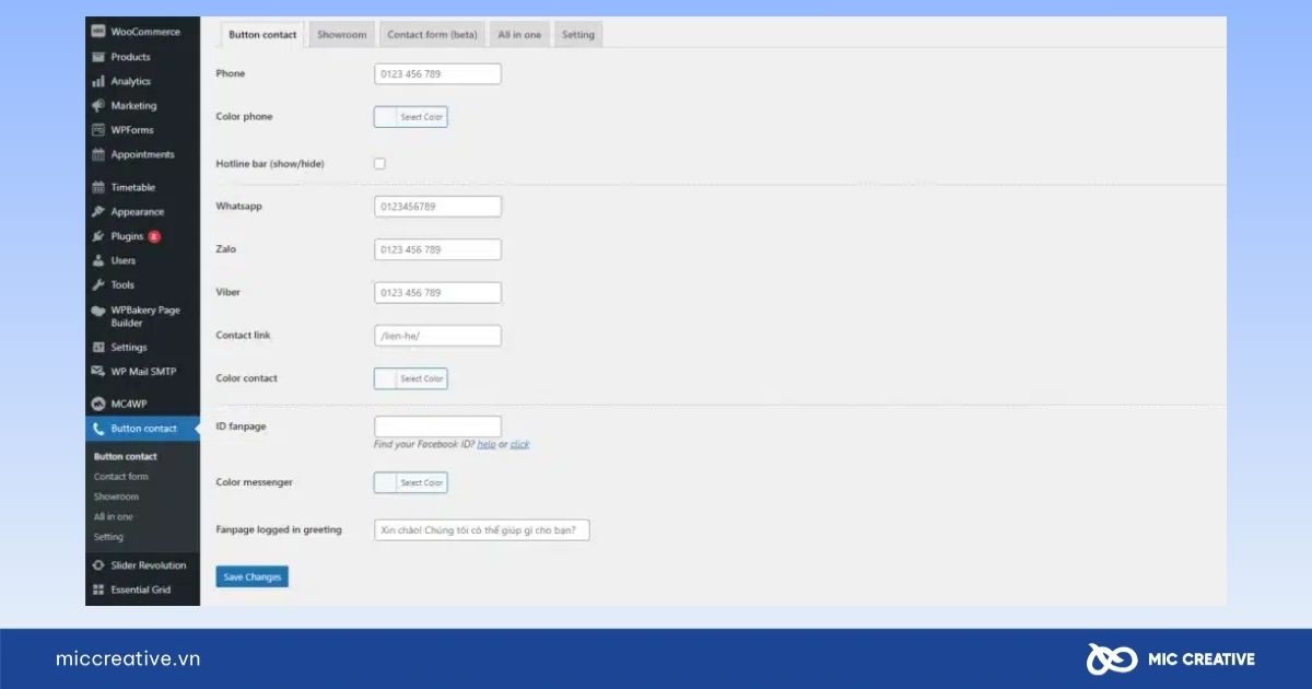 Cách nhúng Zalo chat vào website đơn giản trong vài phút tich hop zalo vao wordpress bang plugin 1
