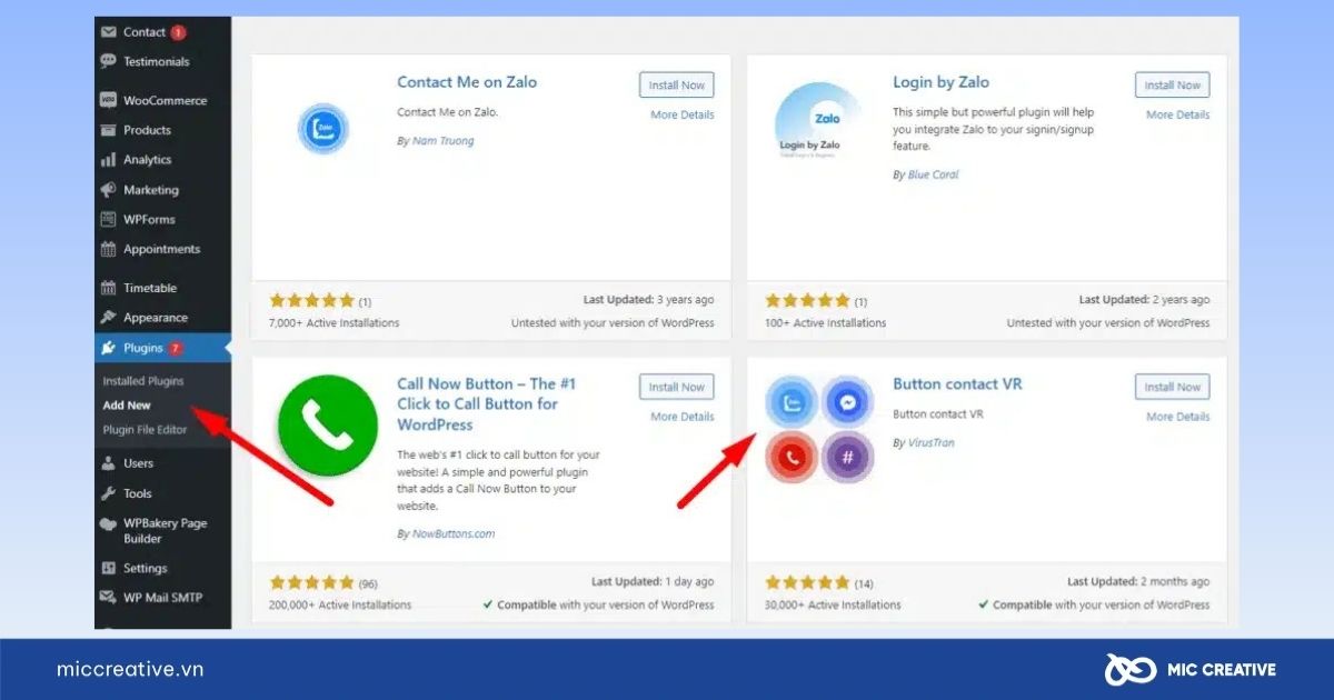 Cách nhúng Zalo chat vào website đơn giản trong vài phút tich hop zalo vao wordpress bang plugin 2