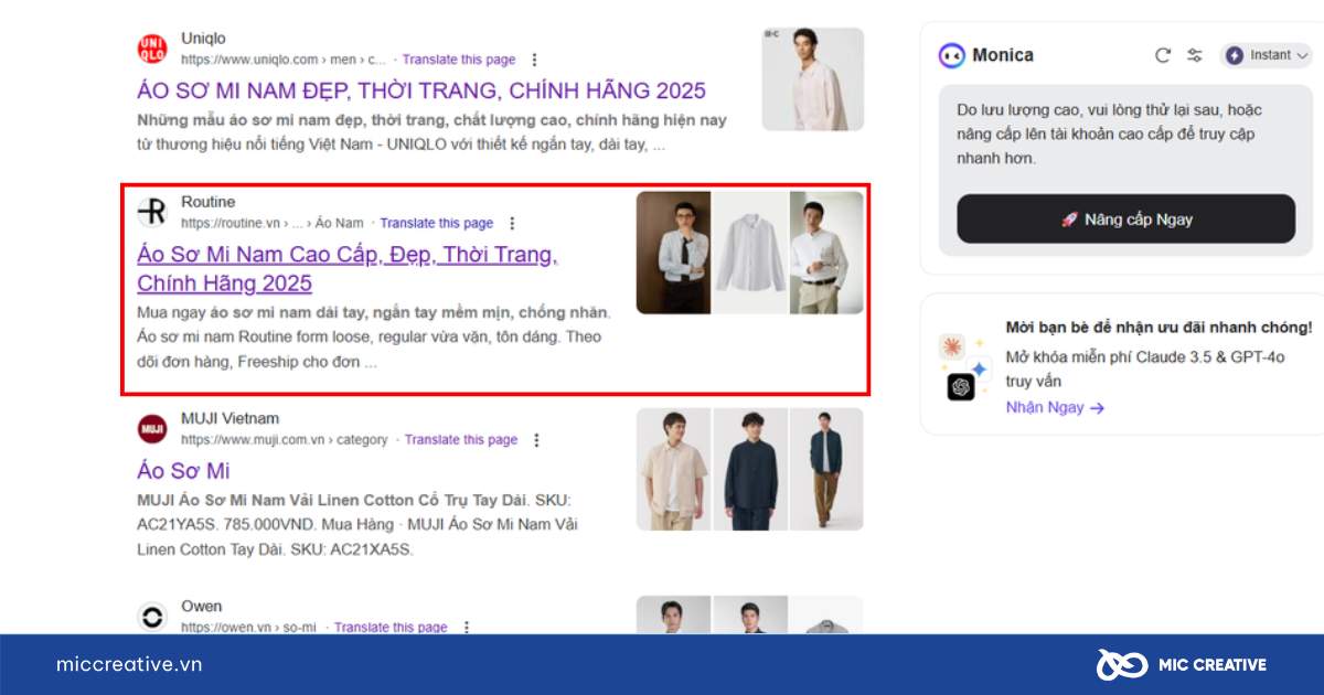 SEO danh mục sản phẩm