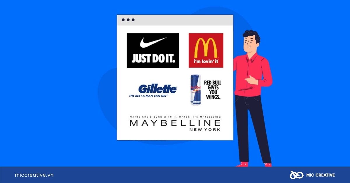 Tổng hợp slogan của các thương hiệu nổi tiếng
