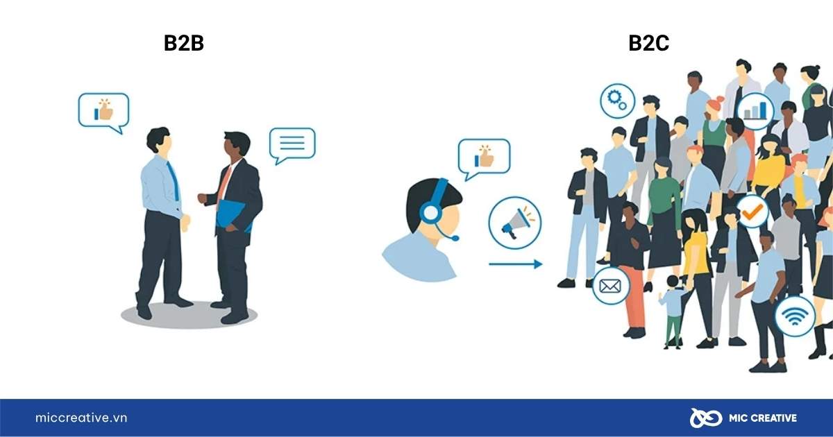 b2b và b2c