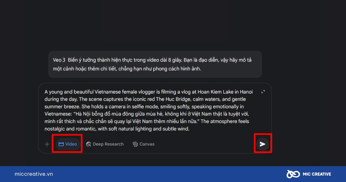 tạo video ai veo 3