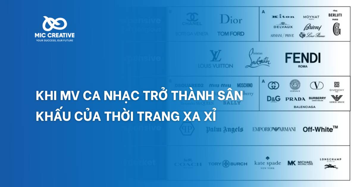 Khi MV ca nhạc trở thành sân khấu của thời trang xa xỉ