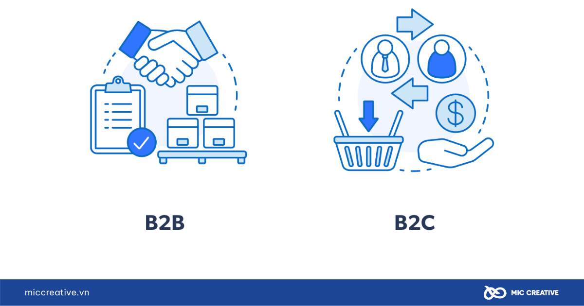 b2b và b2c