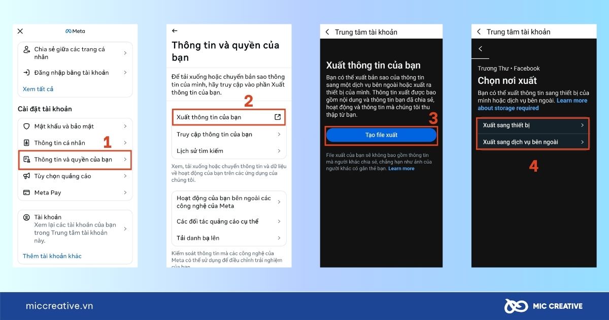 Sao lưu toàn bộ dữ liệu Facebook