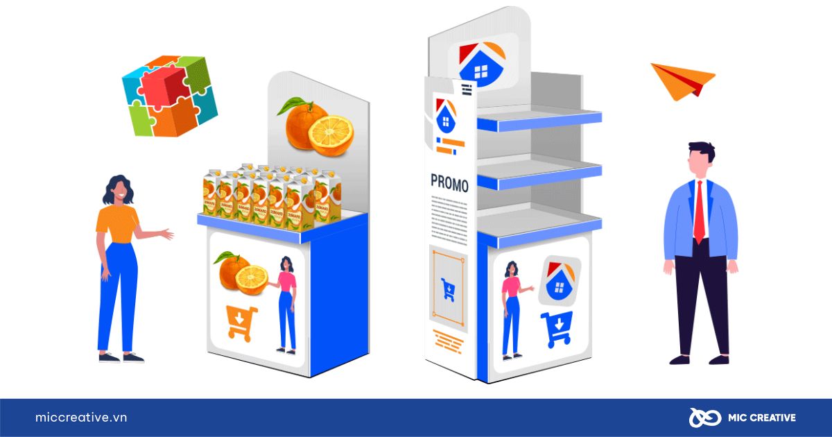 Trưng bày tại điểm bán