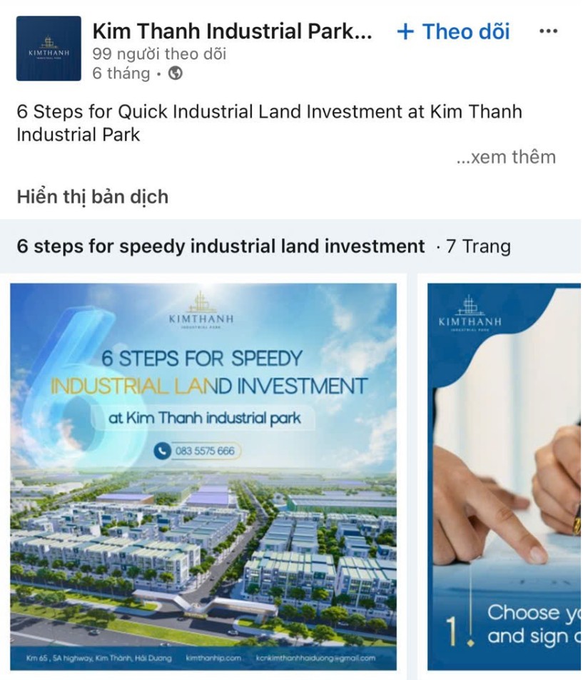 Truyền thông đa kênh KCN Kim Thành Feedback case study KCN Kim Thanh 14