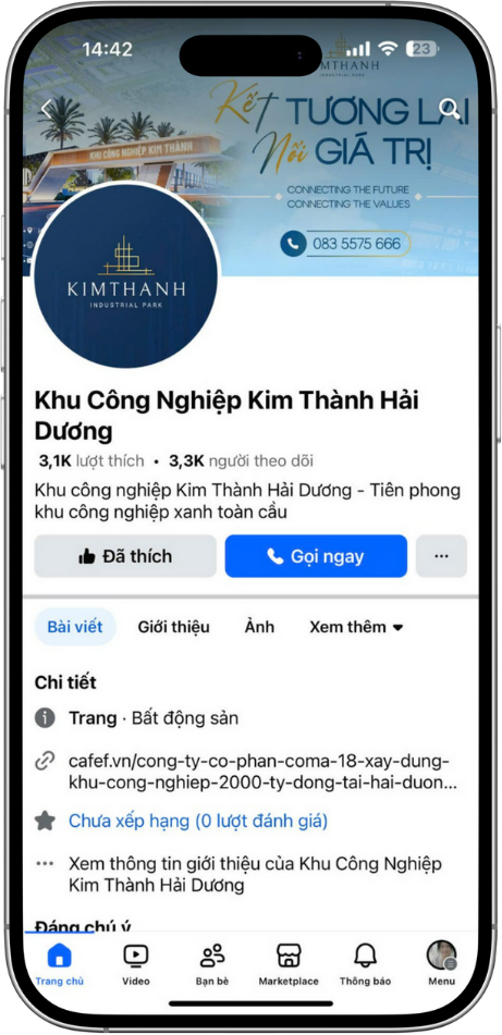 Truyền thông đa kênh KCN Kim Thành Feedback case study KCN Kim Thanh 28