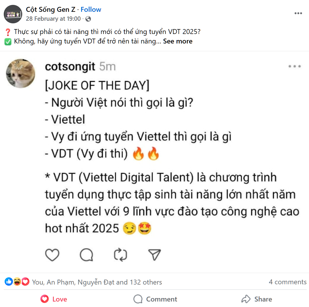 Dự án truyền thông tuyển dụng Viettel Screenshot 2025 03 26 103220 1