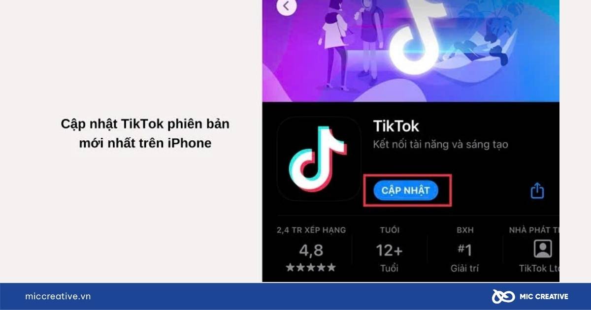 lỗi TikTok không xem được video