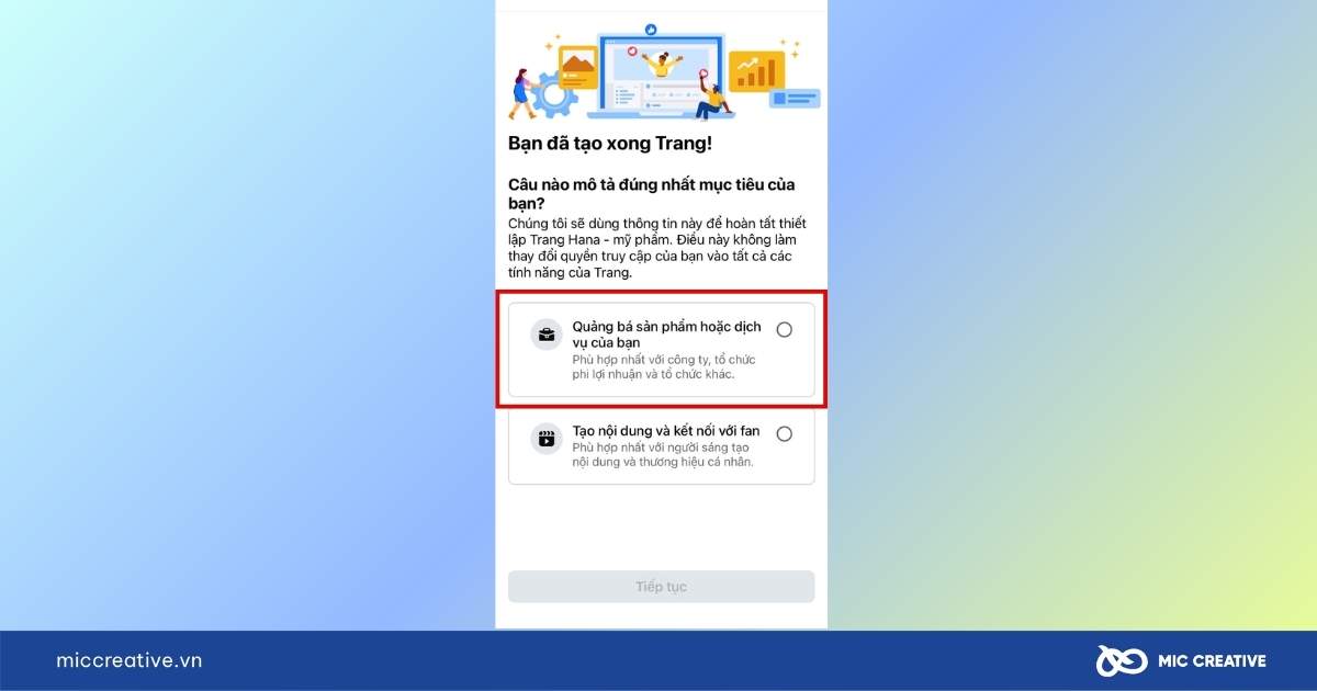 cách tạo fanpage bán hàng trên facebook