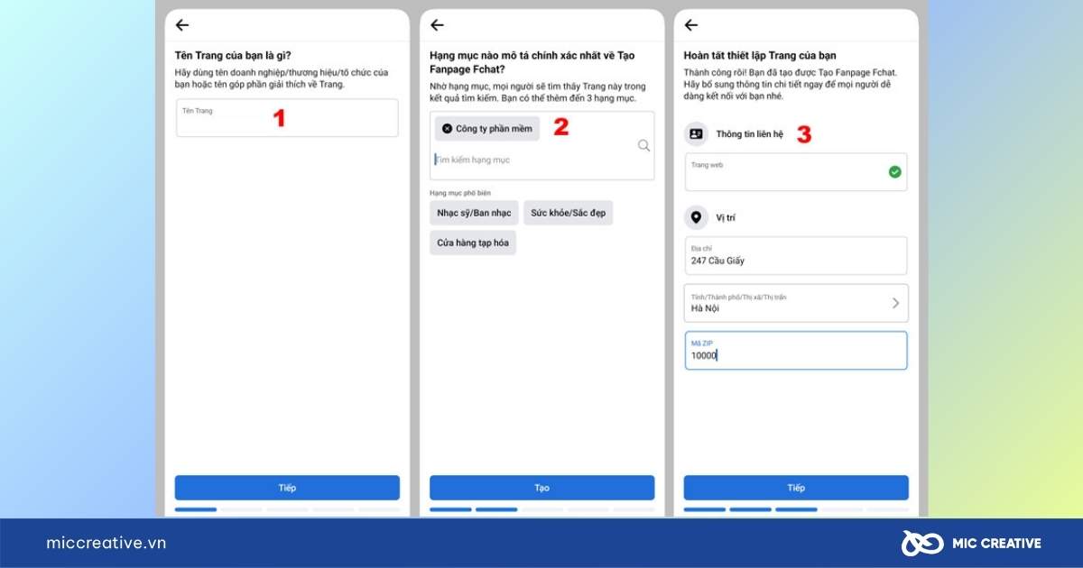 cách tạo fanpage bán hàng trên facebook