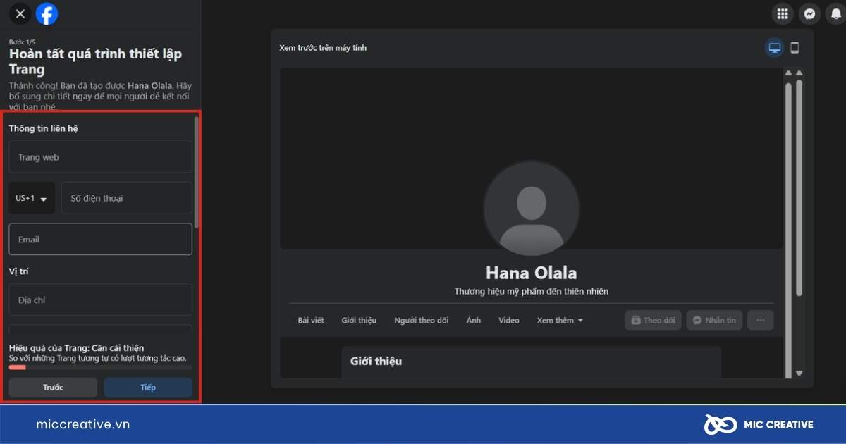 cách tạo fanpage bán hàng trên facebook