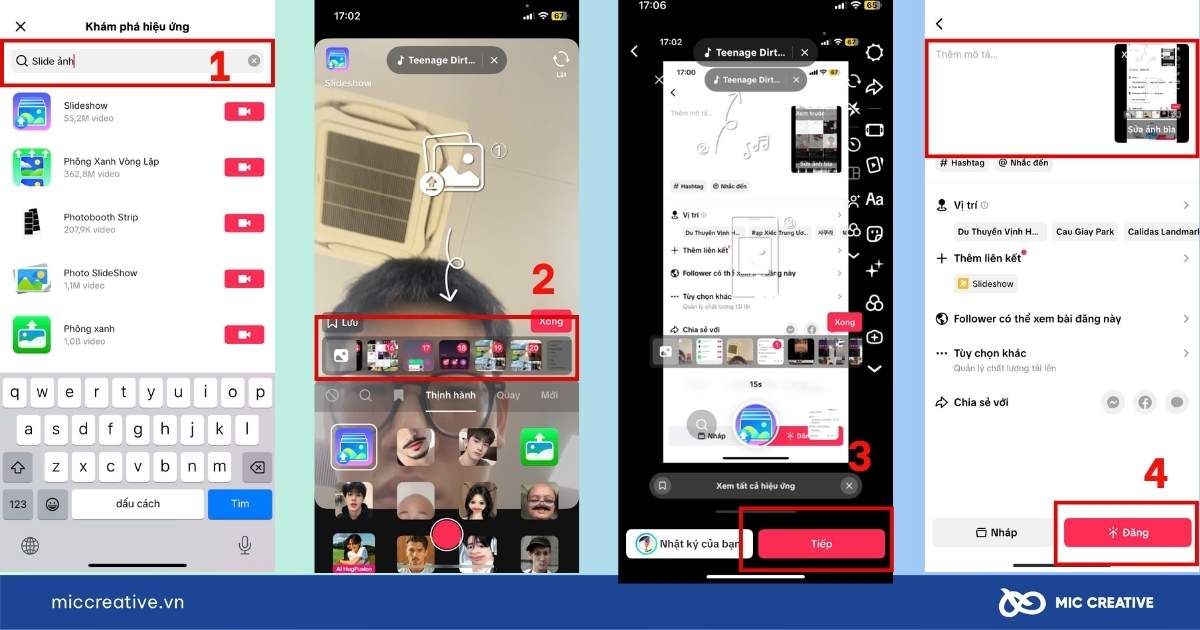 cách làm video tiktok từ ảnh có sẵn