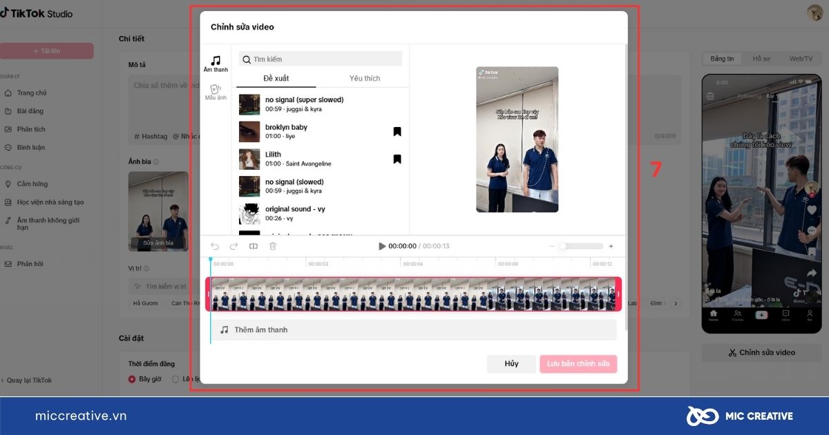 Lưu bản chỉnh sửa