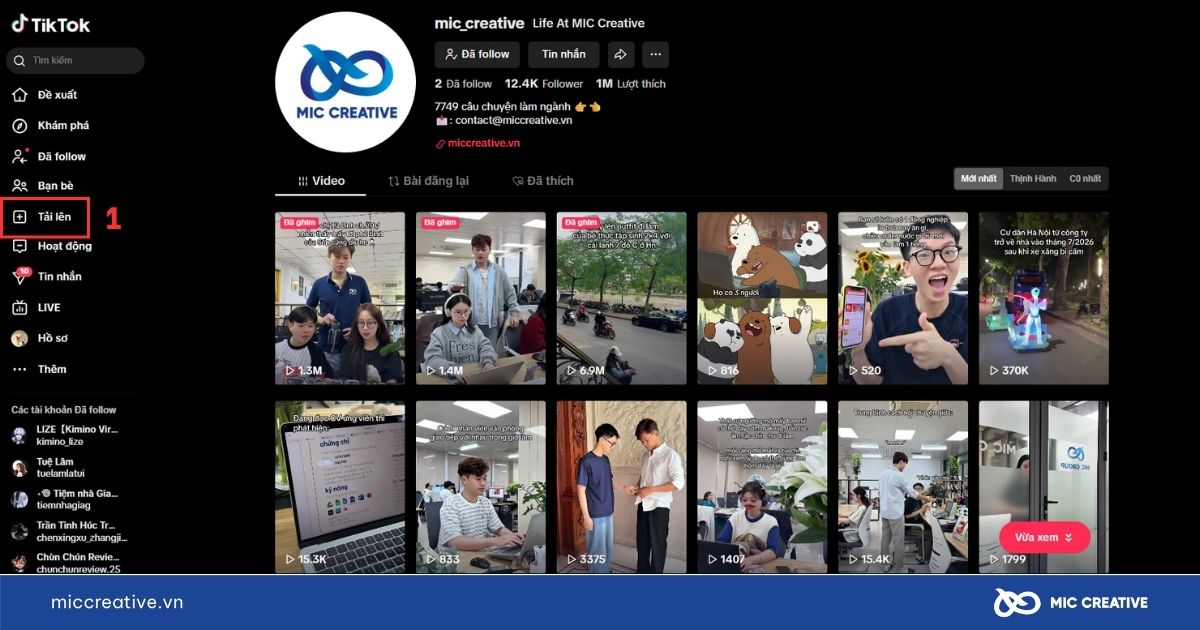Nhấn vào biểu tượng dấu (+)