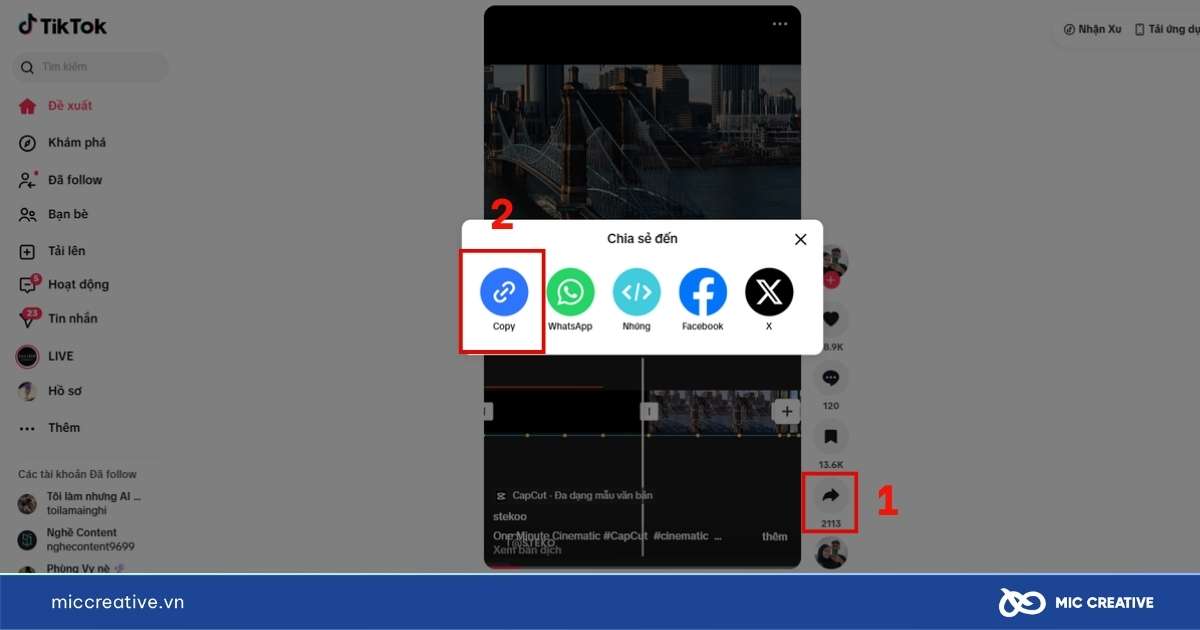 tải video tiktok không logo