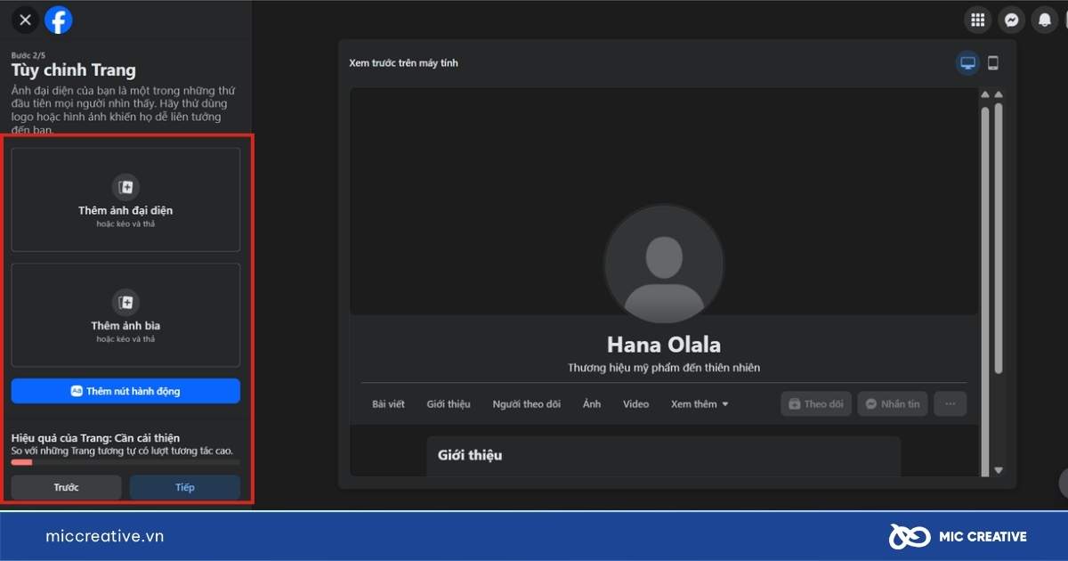 cách tạo fanpage trên facebook