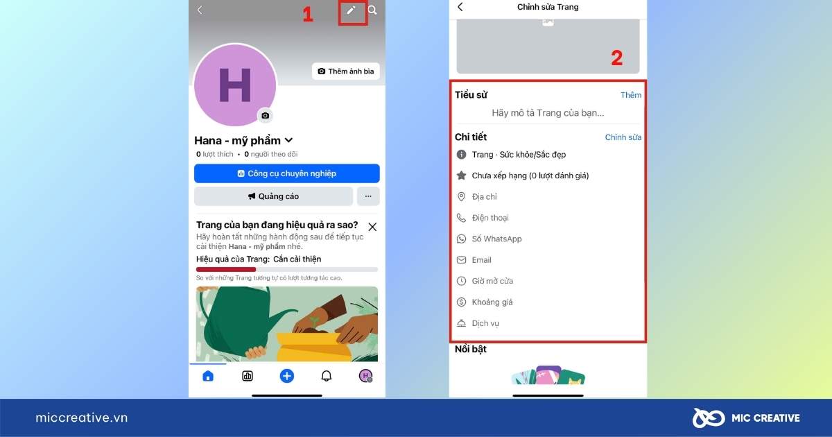 cách tạo fanpage bán hàng trên facebook