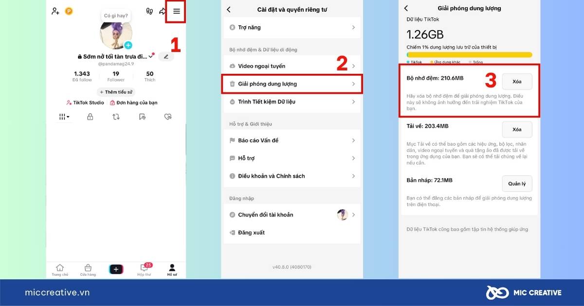lỗi TikTok không xem được video