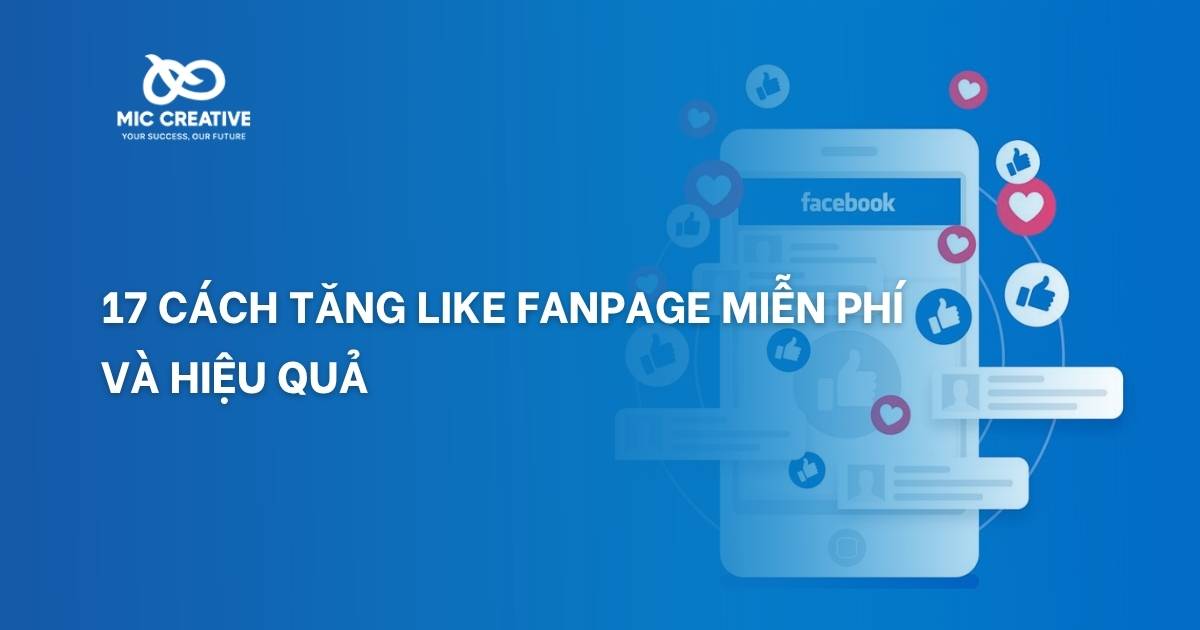 tăng like fanpage facebook