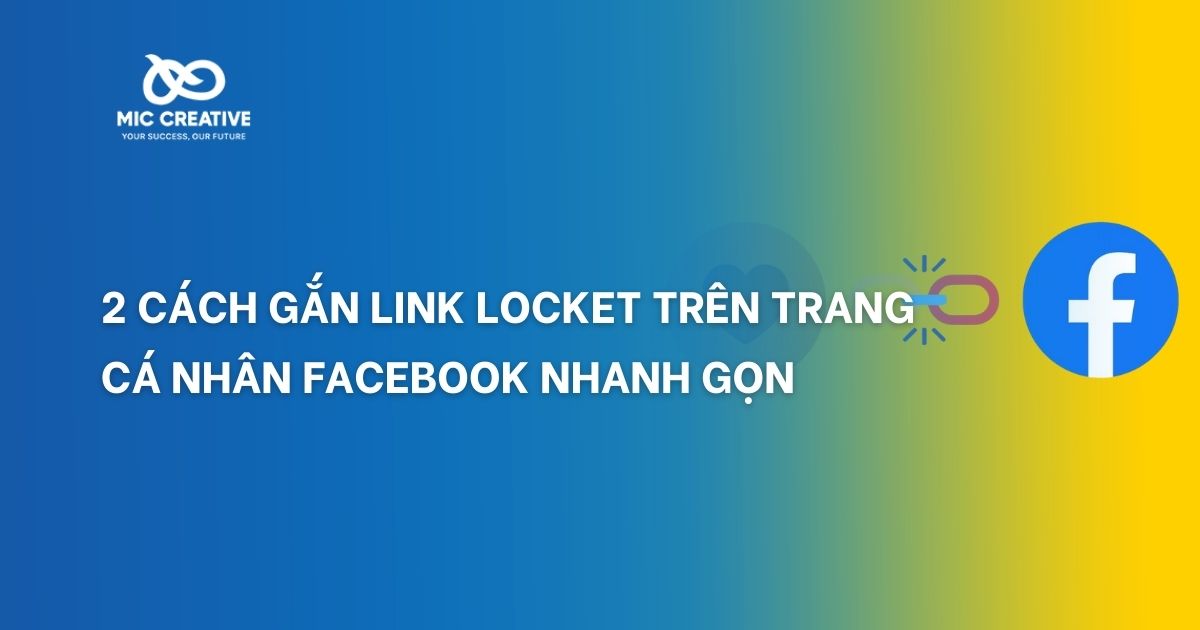cách gắn link locket trên trang cá nhân facebook