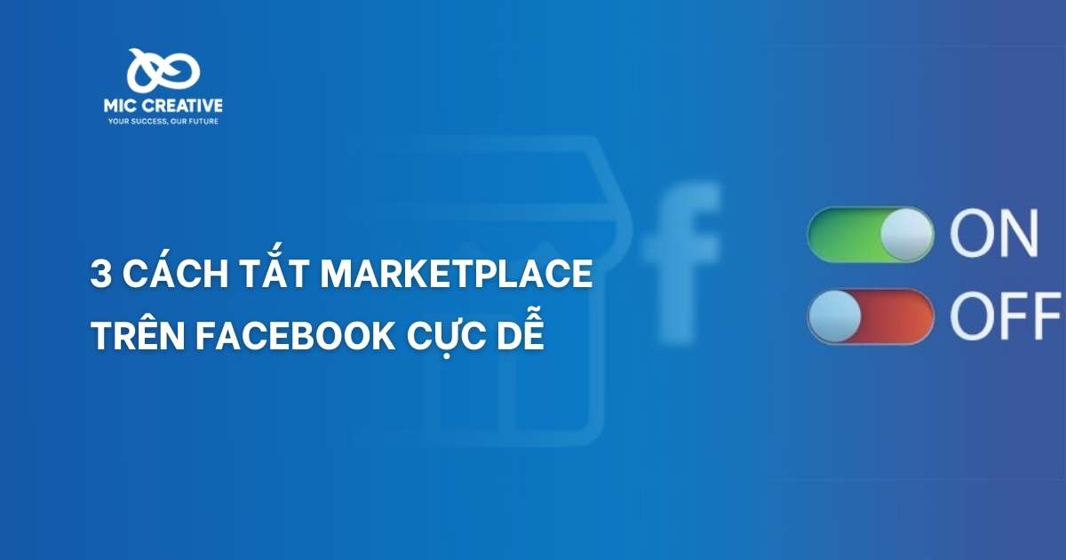 cách tắt marketplace trên facebook