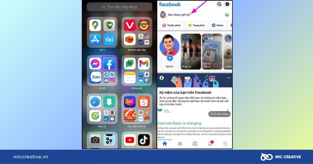 bản nháp trên facebook cá nhân lưu ở đâu