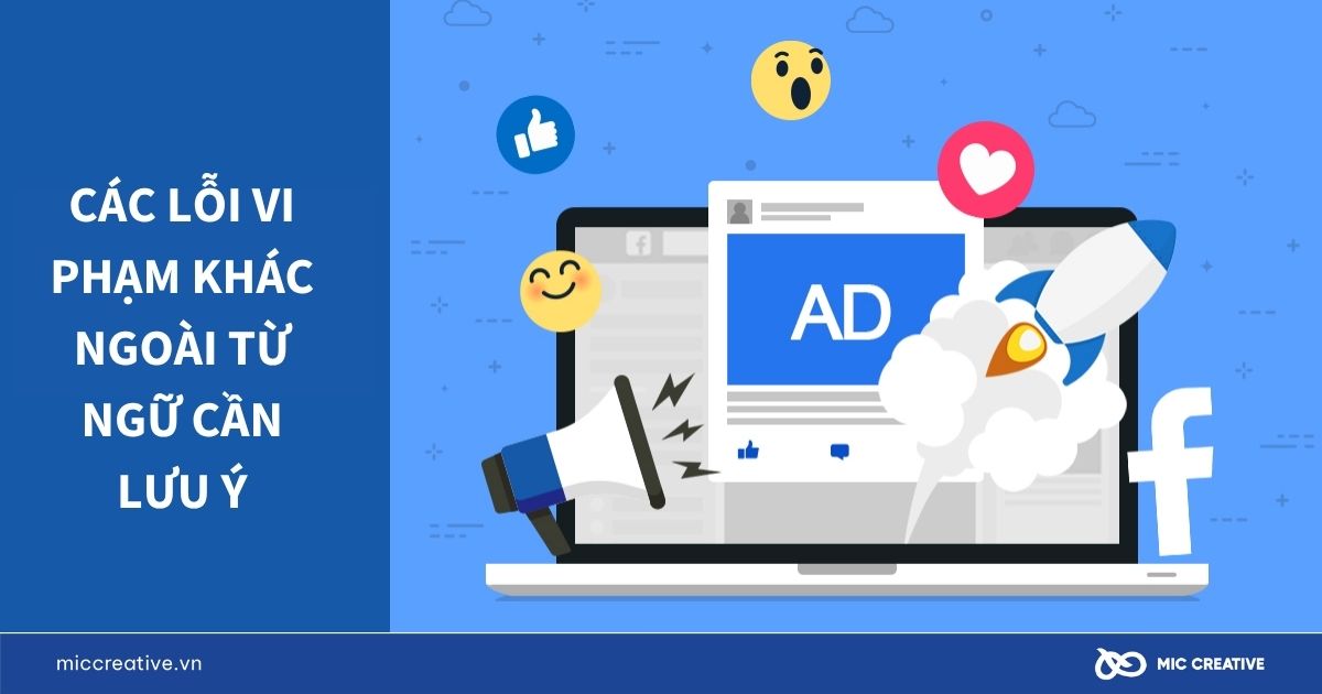 Các lỗi vi phạm khác ngoài từ ngữ cần lưu ý