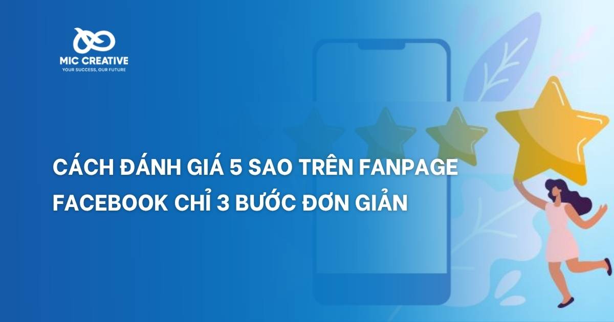 cách đánh giá 5 sao trên fanpage facebook