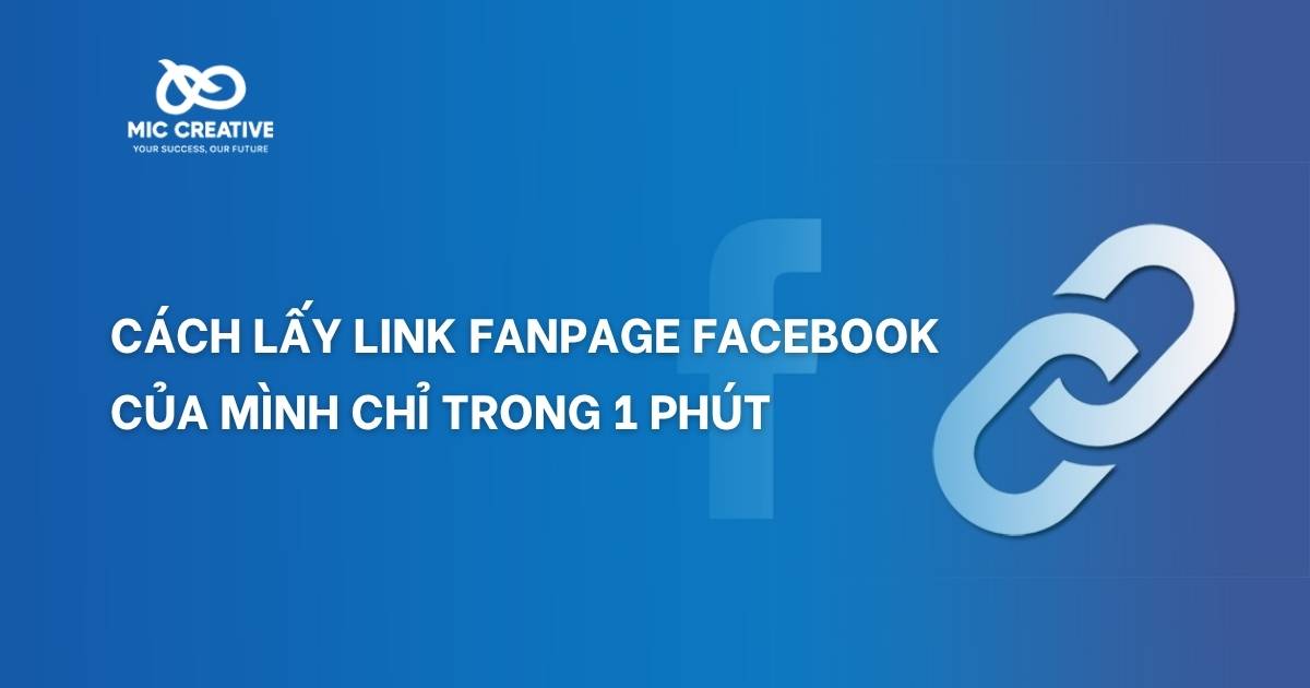 cách lấy link fanpage facebook của mình