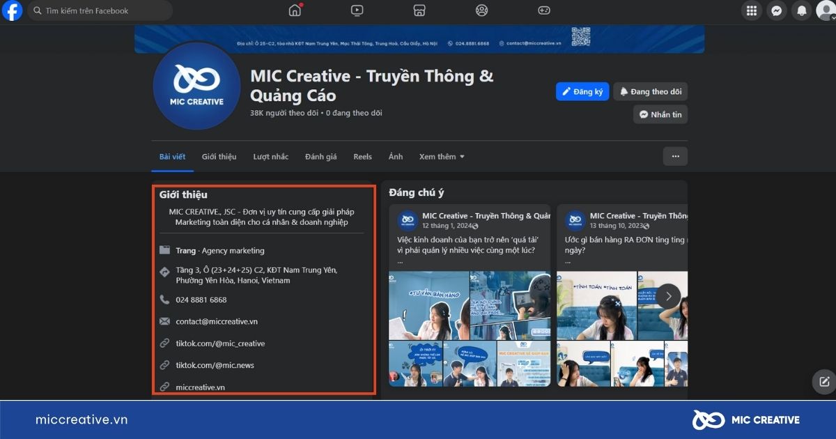cách lập page trên facebook