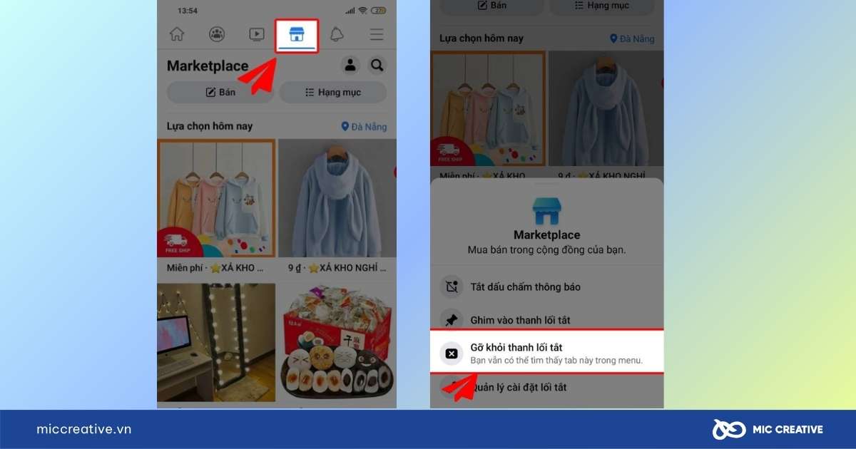 cách tắt marketplace trên facebook