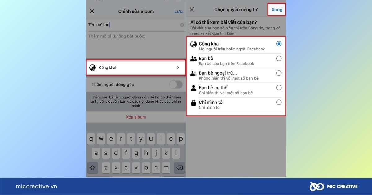 cách ẩn thông tin cá nhân trên facebook