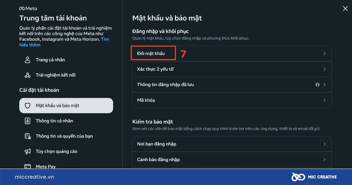 Đổi mật khẩu