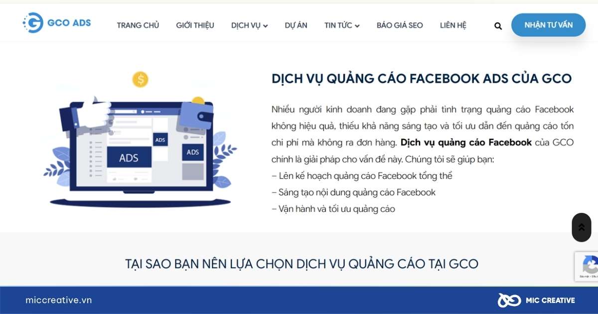 công ty quảng cáo facebook
