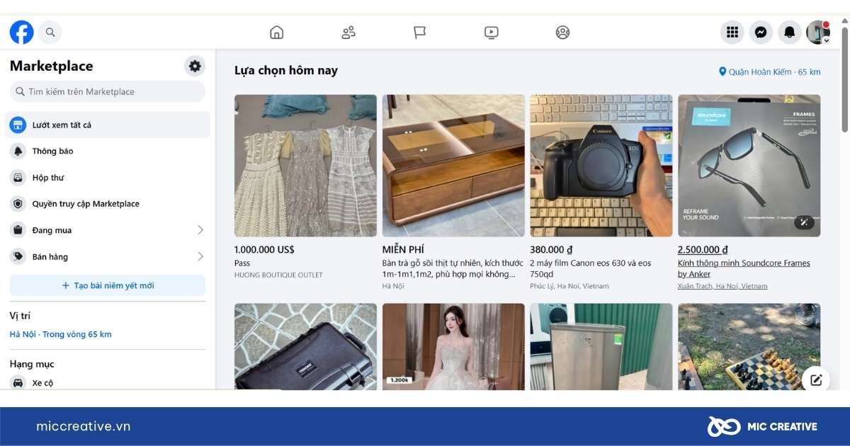 facebook marketplace là gì