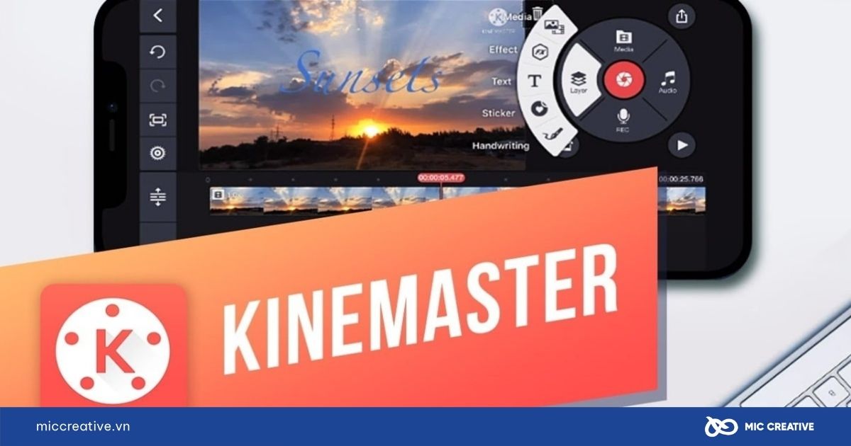 Ghép ảnh thành video bằng Kinemaster