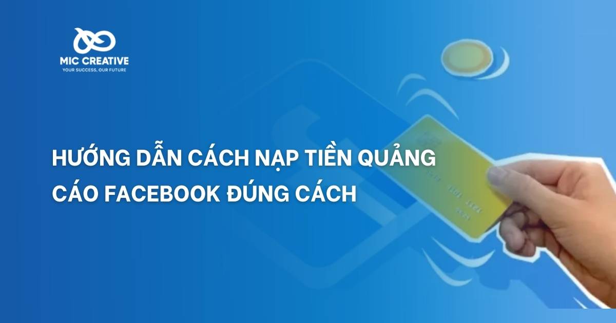 nạp tiền quảng cáo facebook
