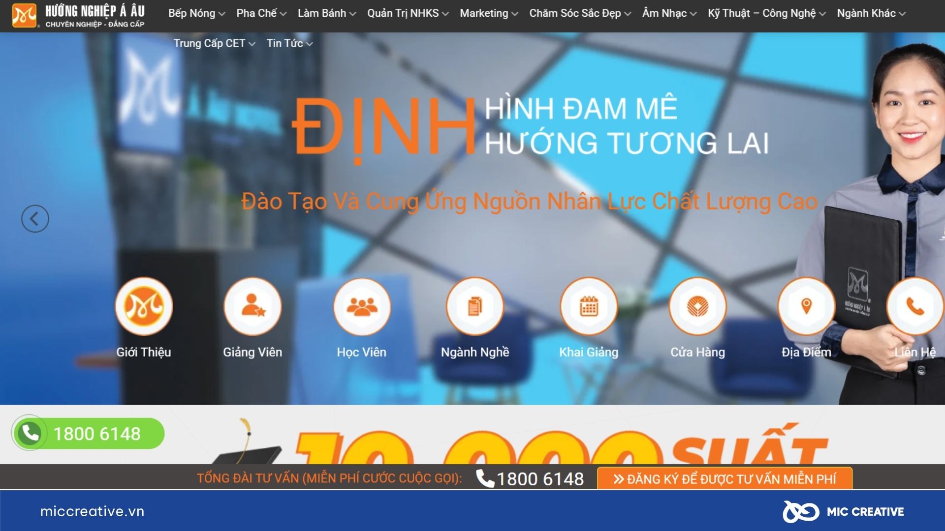 Hướng Nghiệp Á Âu