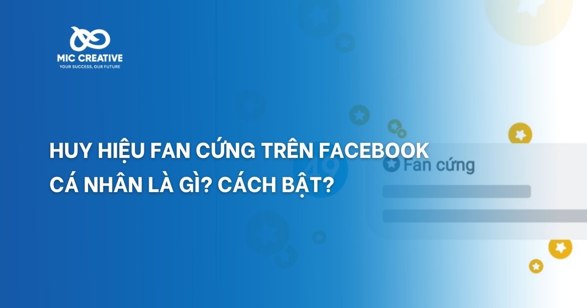 huy hiệu fan cứng trên facebook cá nhân