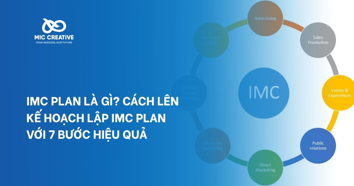 IMC Plan là gì? Cách lên kế hoạch lập IMC Plan với 7 bước hiệu quả