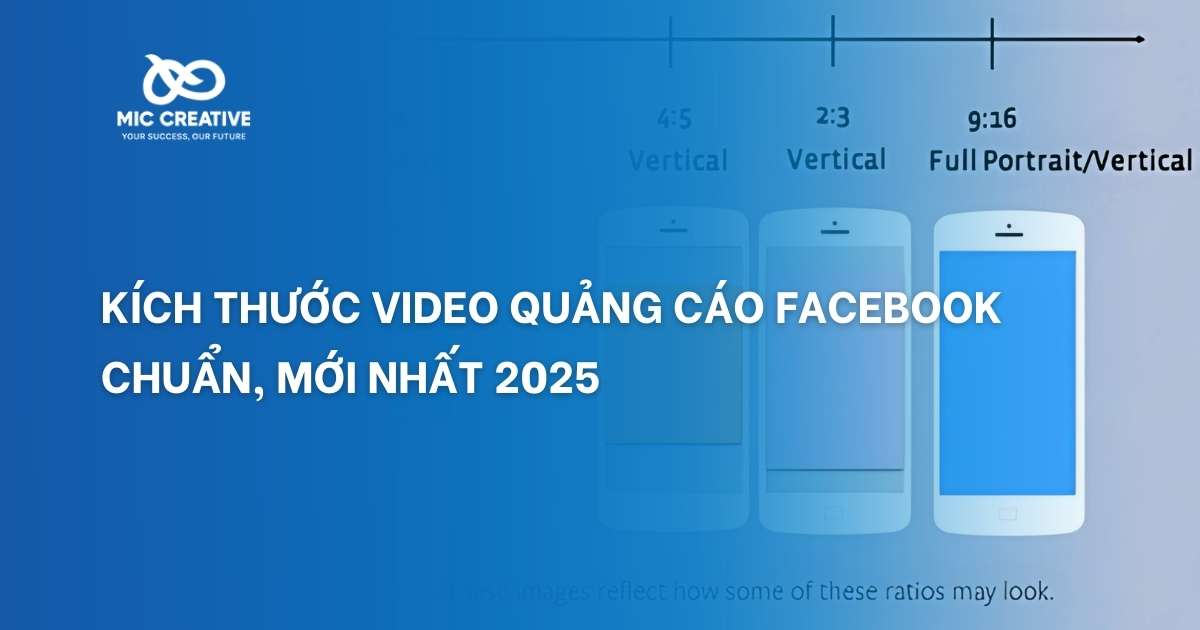 kích thước video quảng cáo facebook